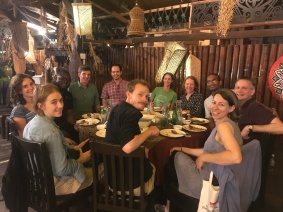 Managing Editor, Erika Newton meets with Associate Editors from across the British Ecological Society journals at ATBC, Malaysia (photo courtesy of Sharif Mukul).